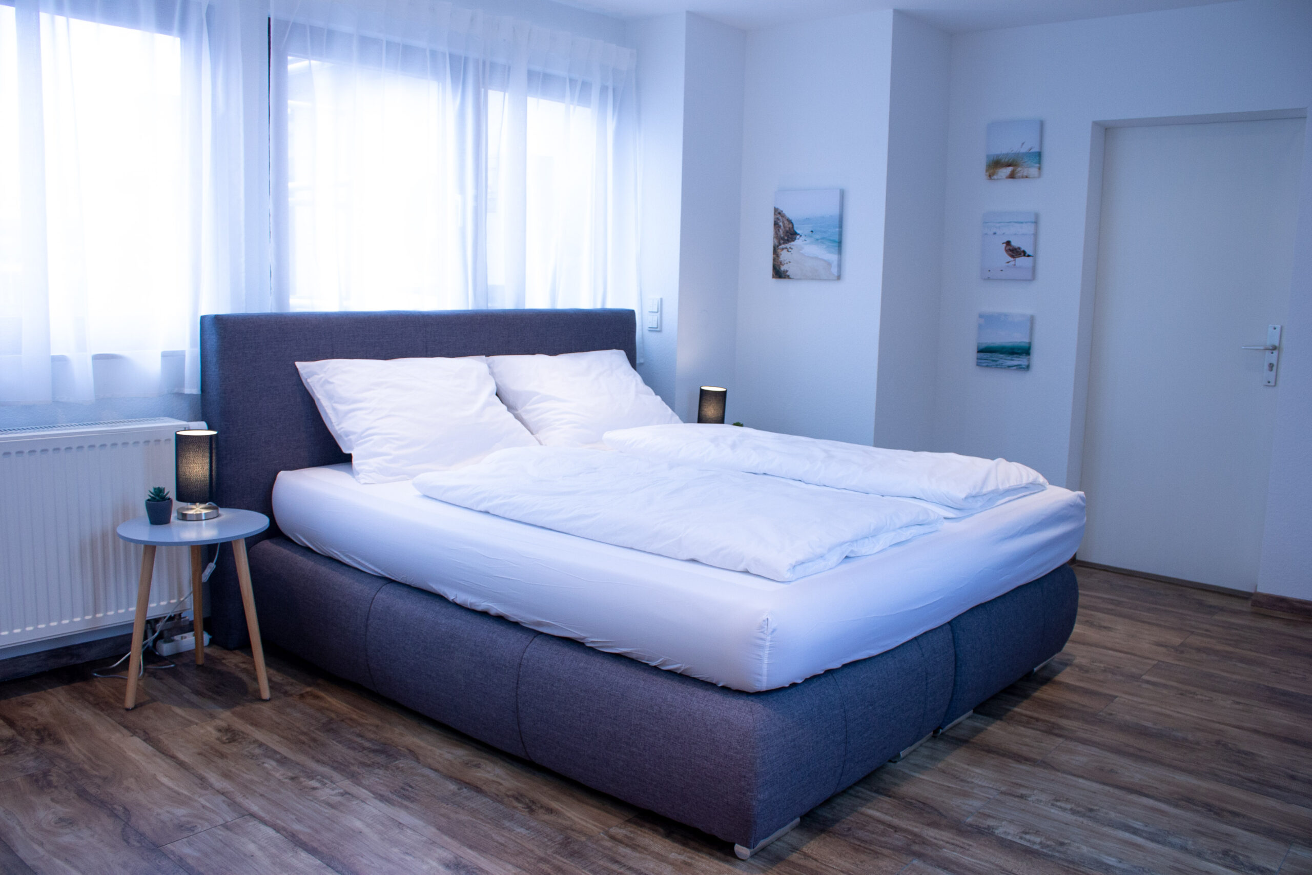Schlafzimmer oben - Bett